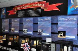 60 Years of Cryptologic Excellence Exhibit at the National Cryptologic Museum