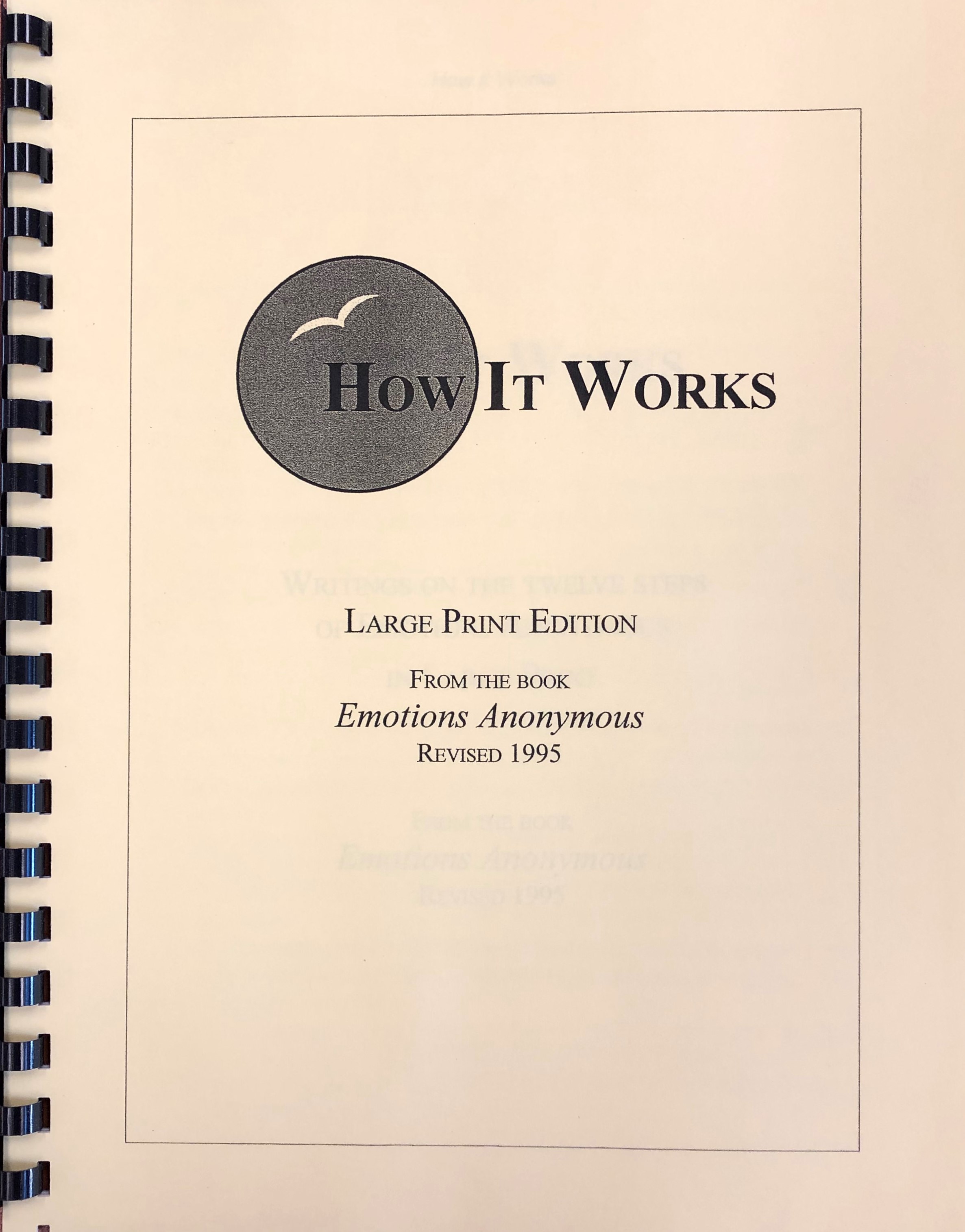 #61 — How it Works (Large Print)