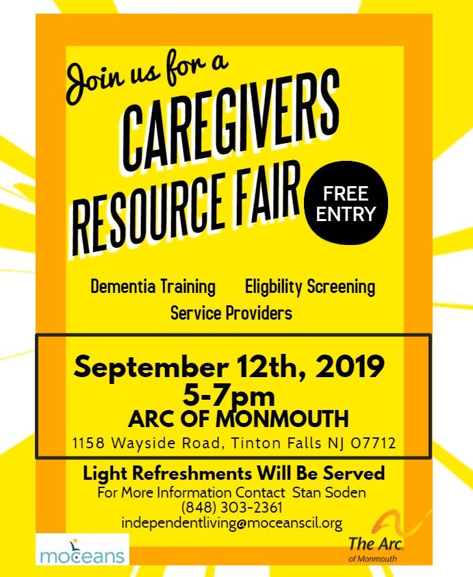 The Arc of Monmouth Provider Fair Event Calendar Resources The
