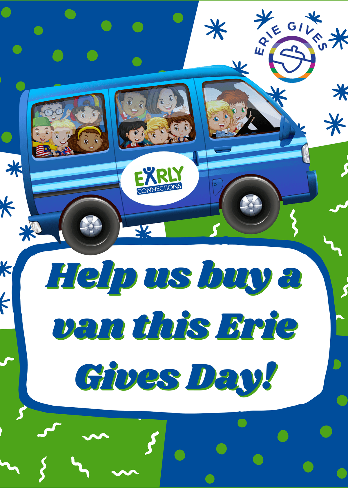 Help us buy a van this Erie Gives Day!