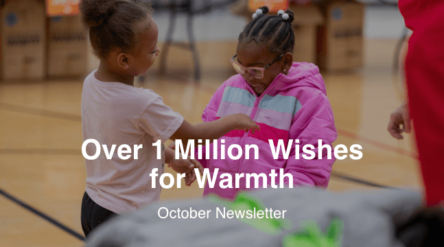 Operation Warm October Newsletter