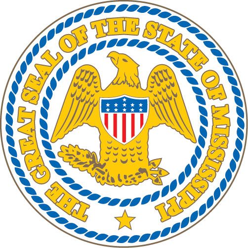 W32290 - Seal of the State of Mississipi Wall Plaque