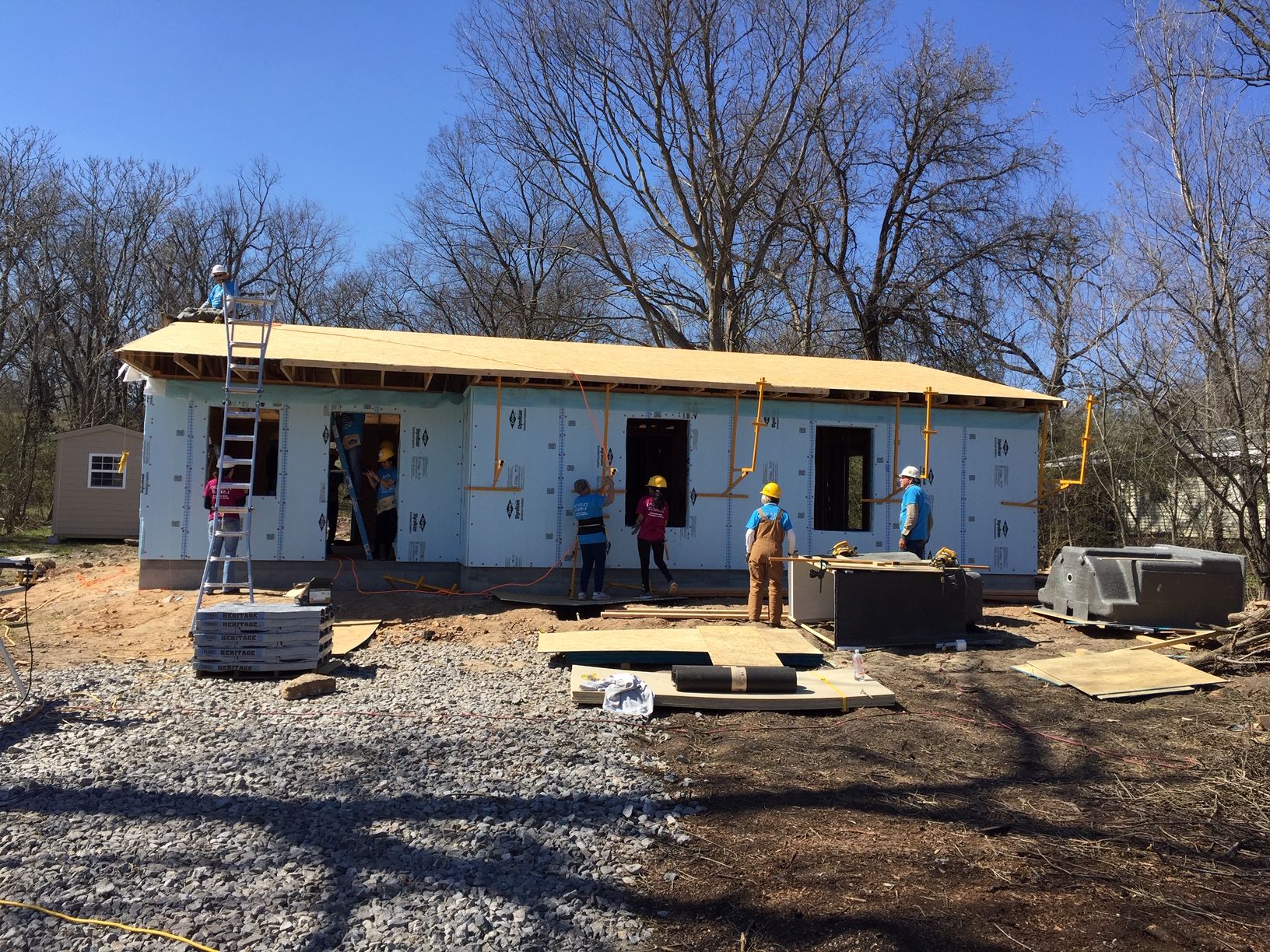 House #26 Under Construction, March 2019
