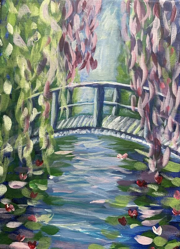 Canvas & Cocktails - Monet's Bridge