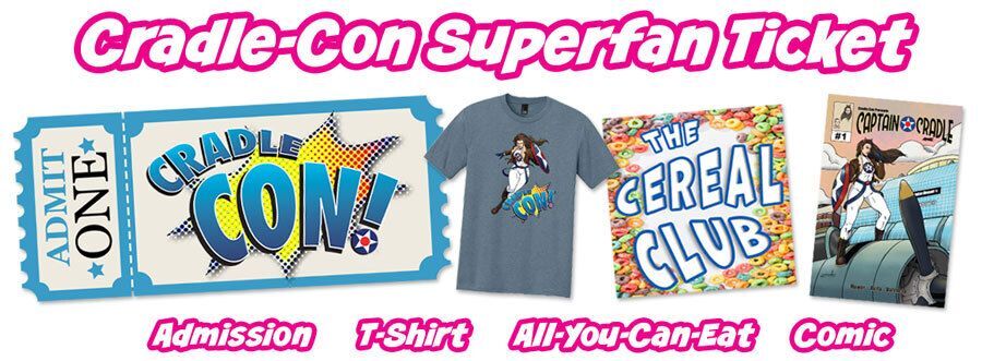 Cradle-Con Superfan Ticket