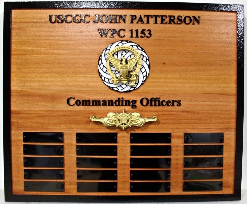 SA1537 - Leadership Board for the USCGC John Patterson WPC 1153