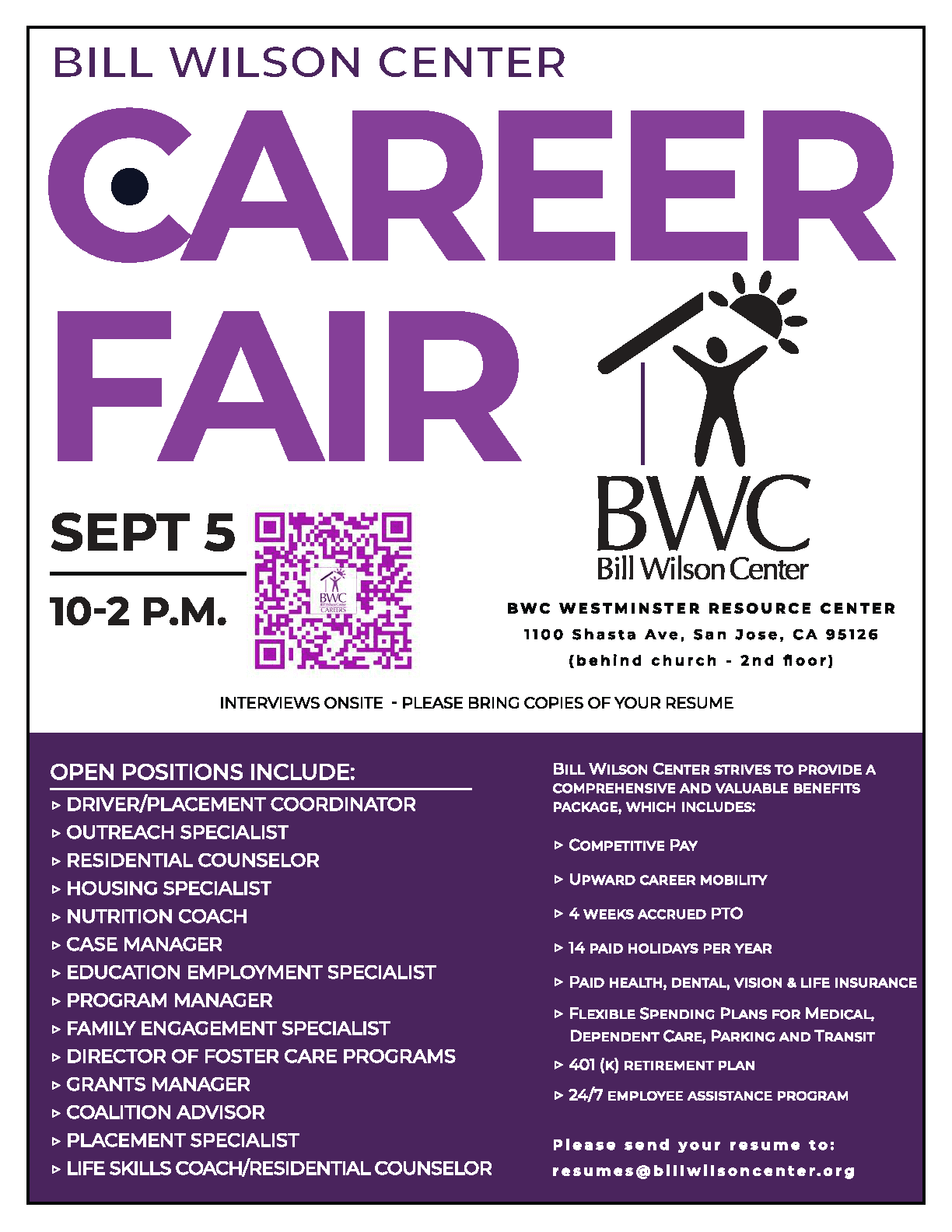 Career Fair flyer 09-2024