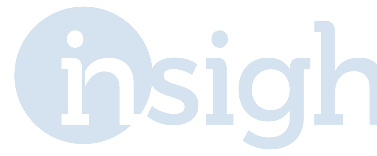 Insight light blue logo.