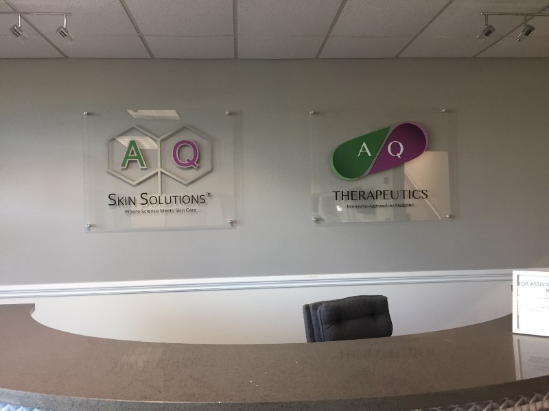Custom Lobby Logo Signs Irvine CA