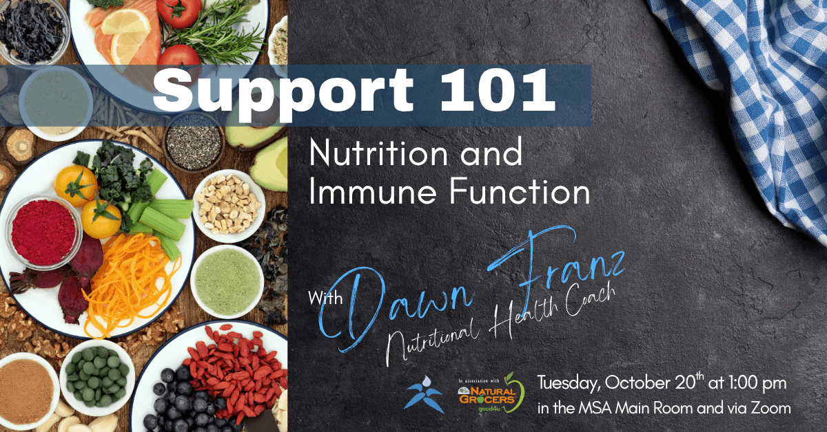Support 101: Nutrition and Immune Function