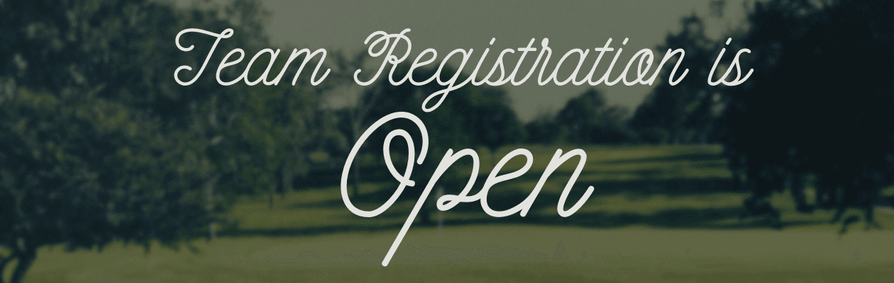 Team Registration Open