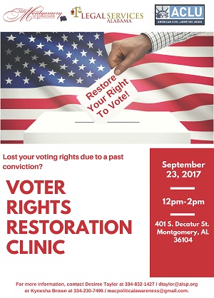 Voter Rights Restoration Clinic