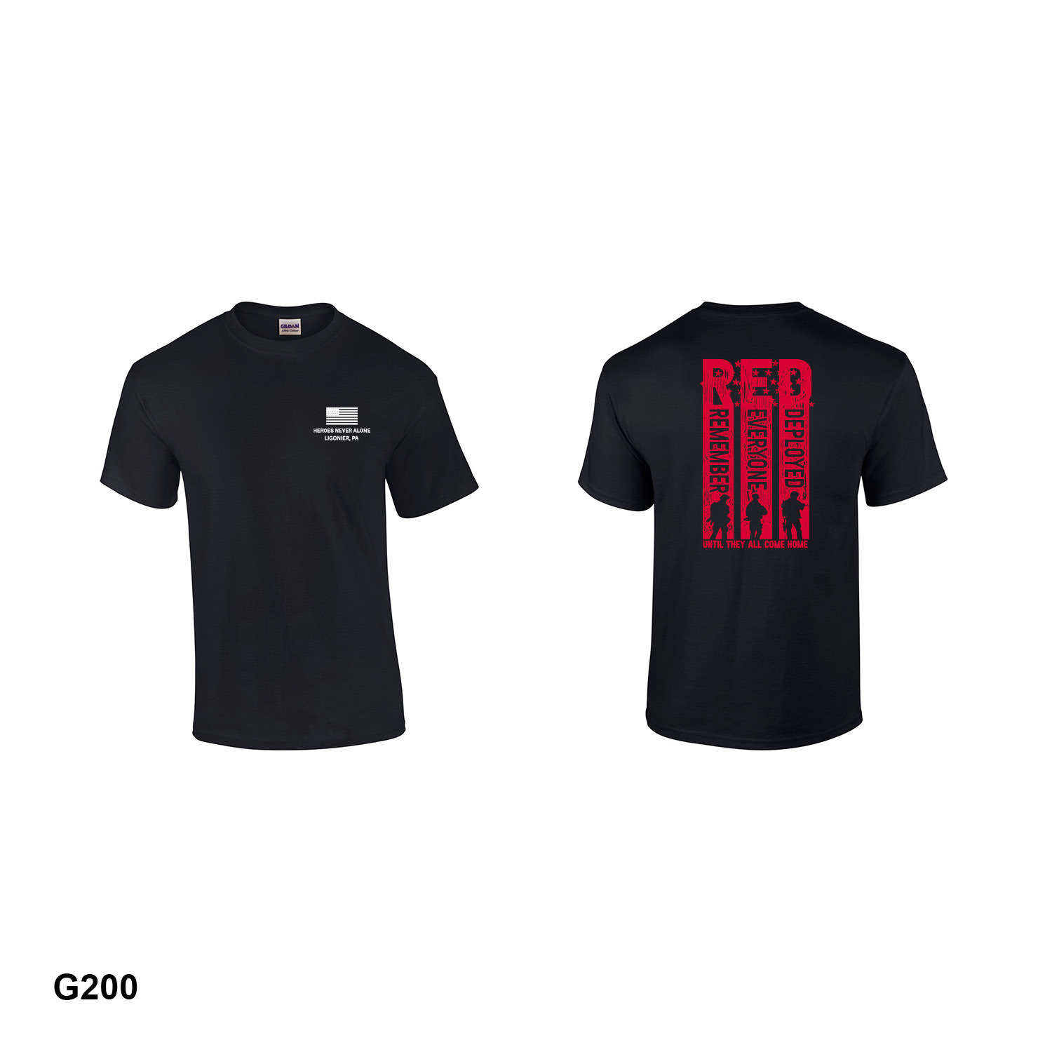 R.E.D. Logo - Gildan Adult Ultra Cotton® T-Shirt