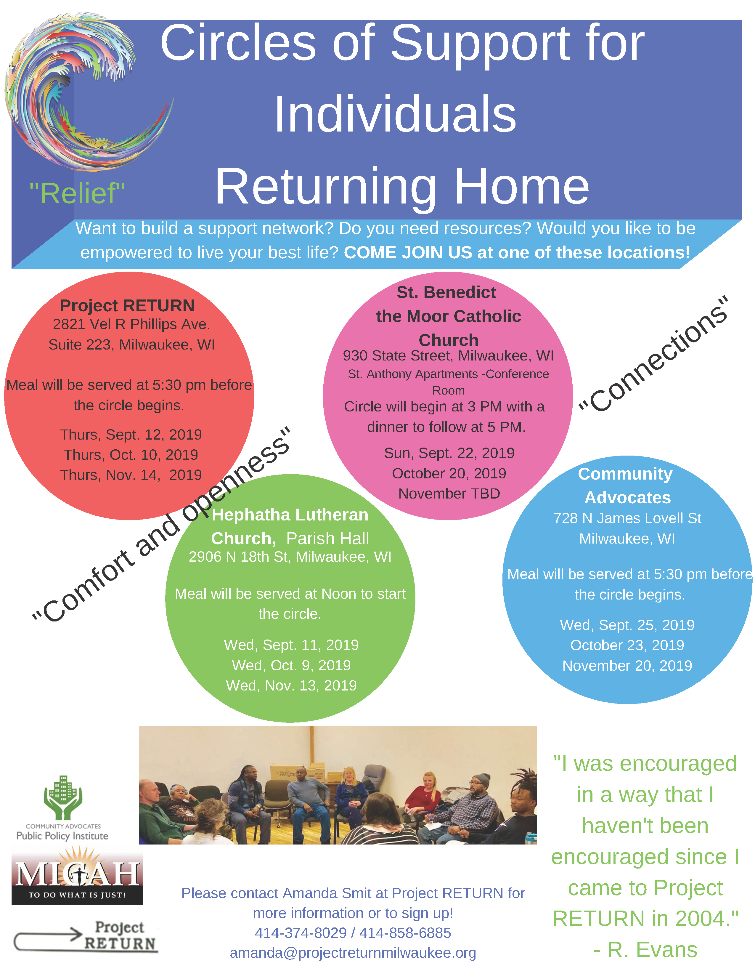 Circle of Support for Returning Citizens