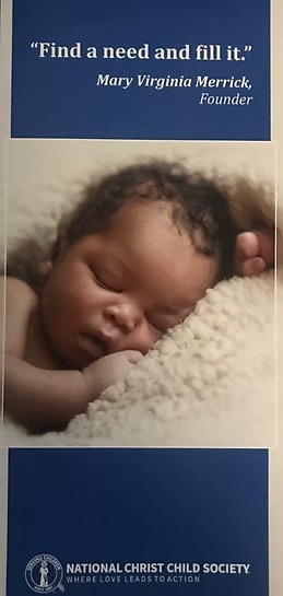 National Christ Child Society Trifold Brochures