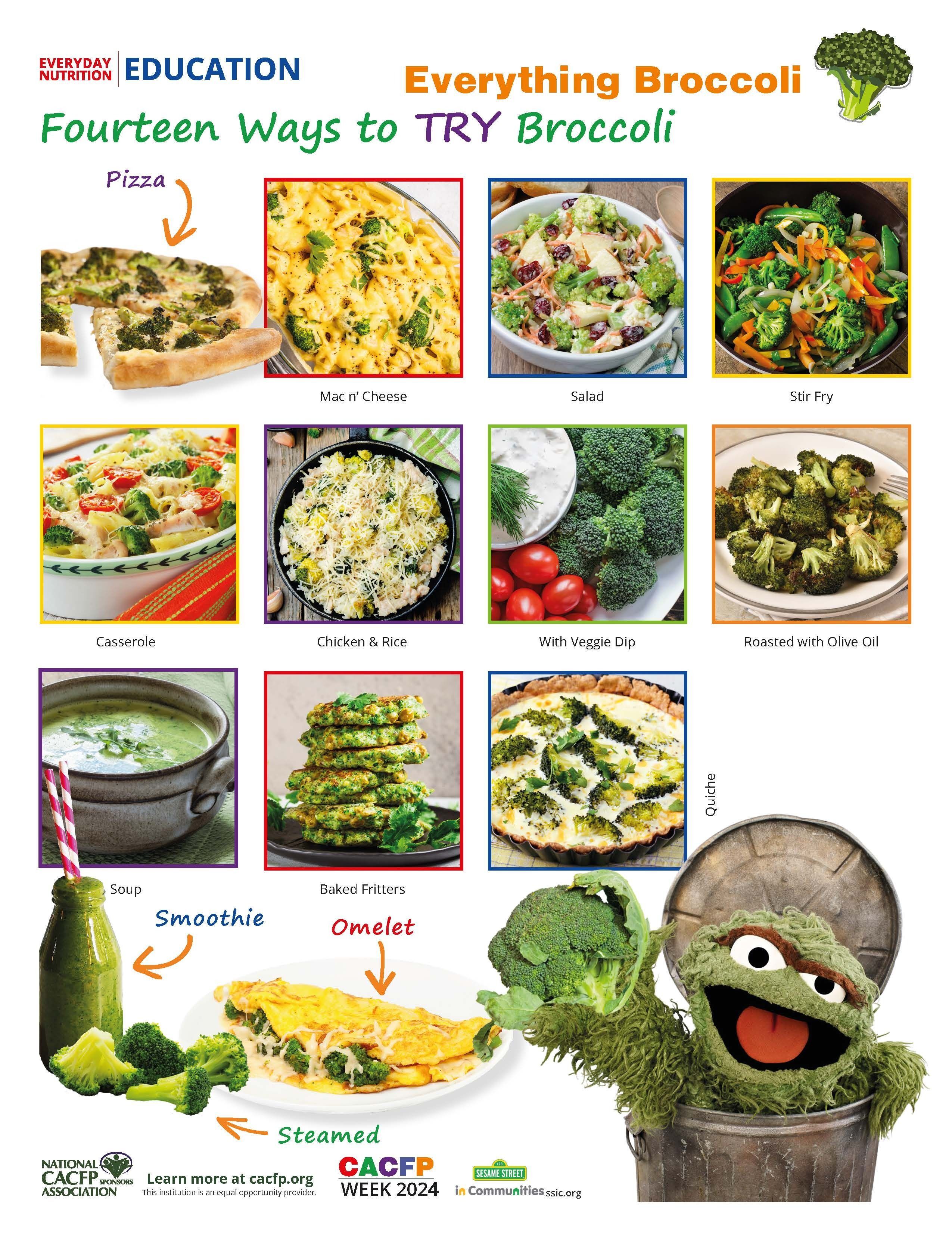 Fourteen Ways to Try Broccoli