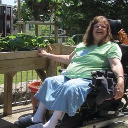 Amy in Garden