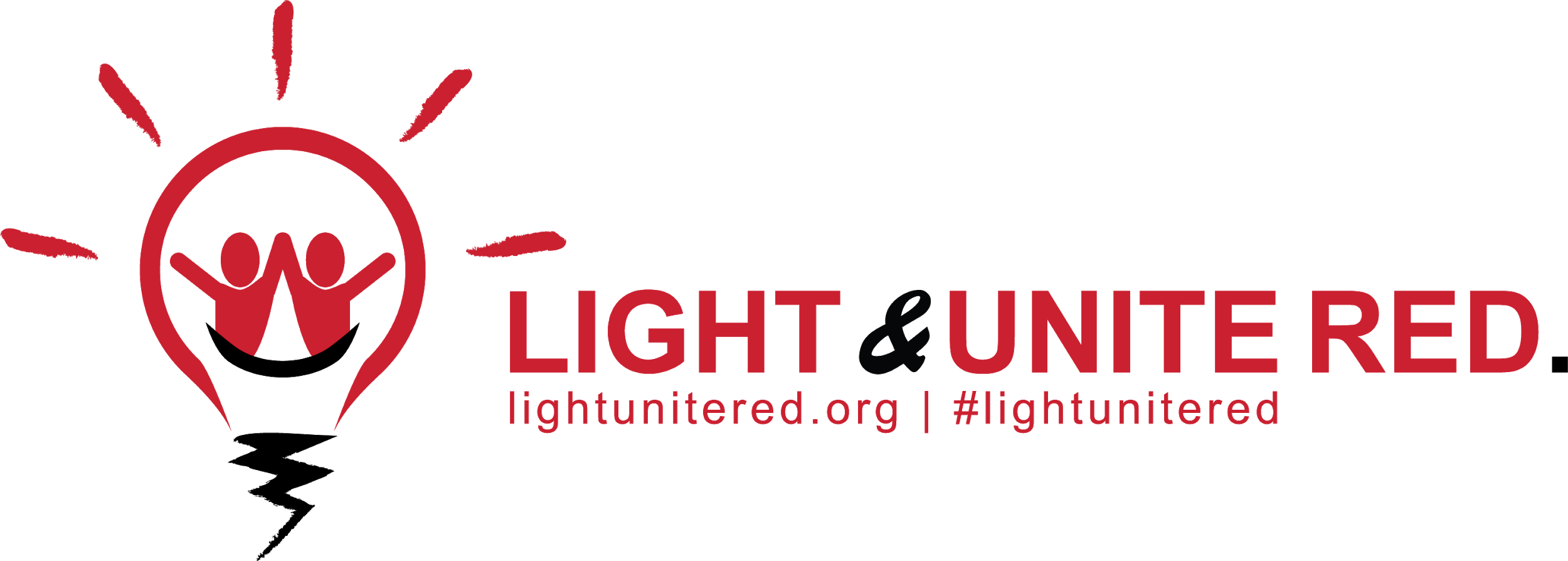 light and unite red week logo