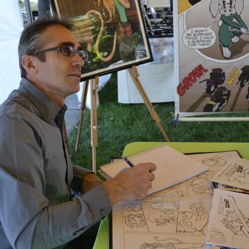 Comic artist Brady Canfield