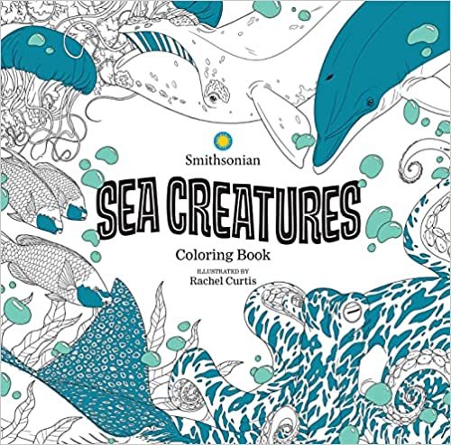 Smithsonian Sea Creatures Coloring Book