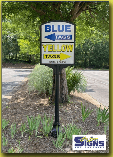 Custom Directional Signage
