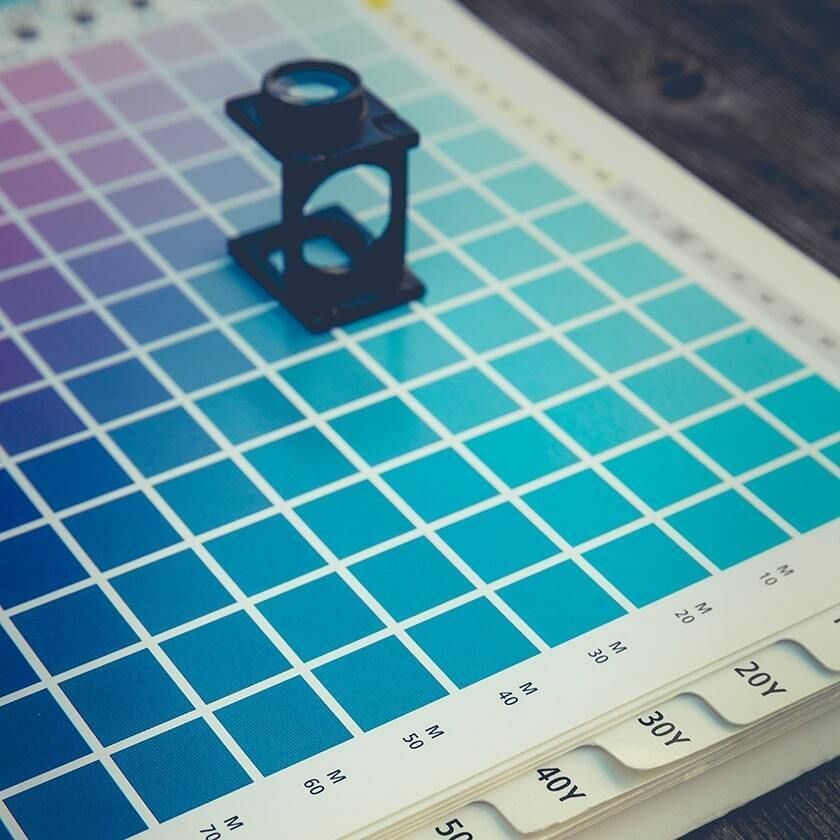 Blue Color Chips and Loop