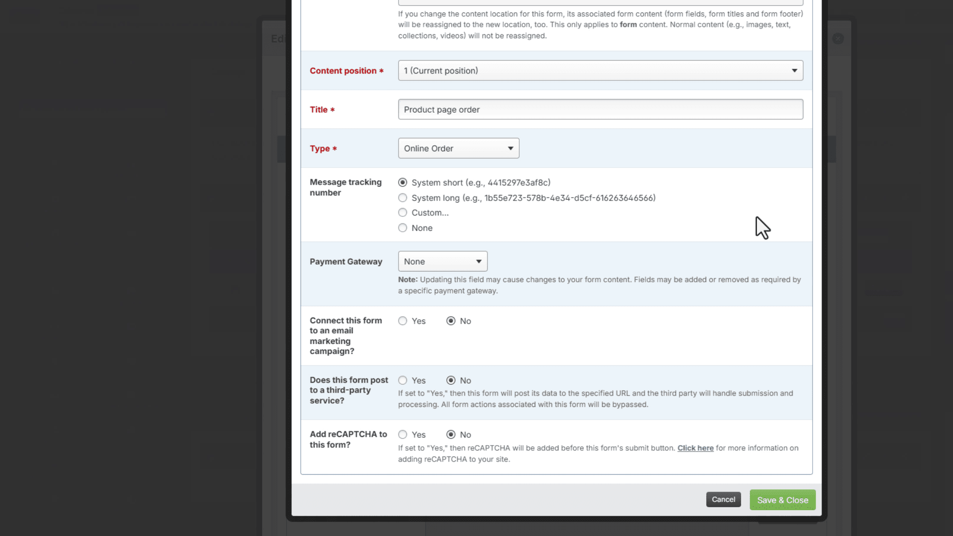 Add Payment to a Catalog
