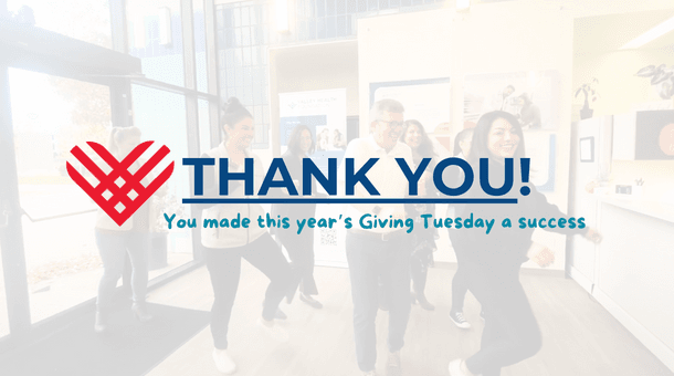 Thank You For Supporting Us on Giving Tuesday!