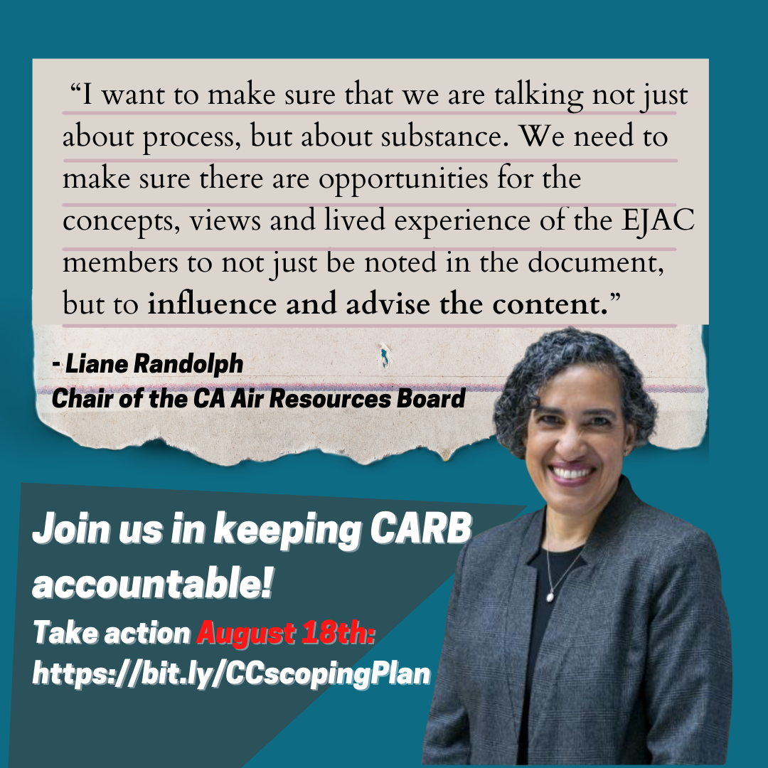 Environmental justice community highlight graphic