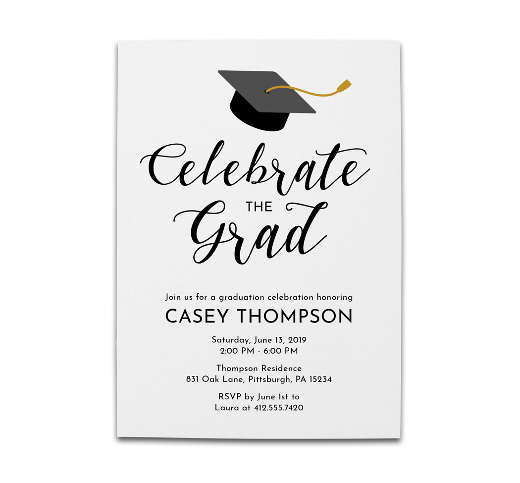 Graduation Invitation #07