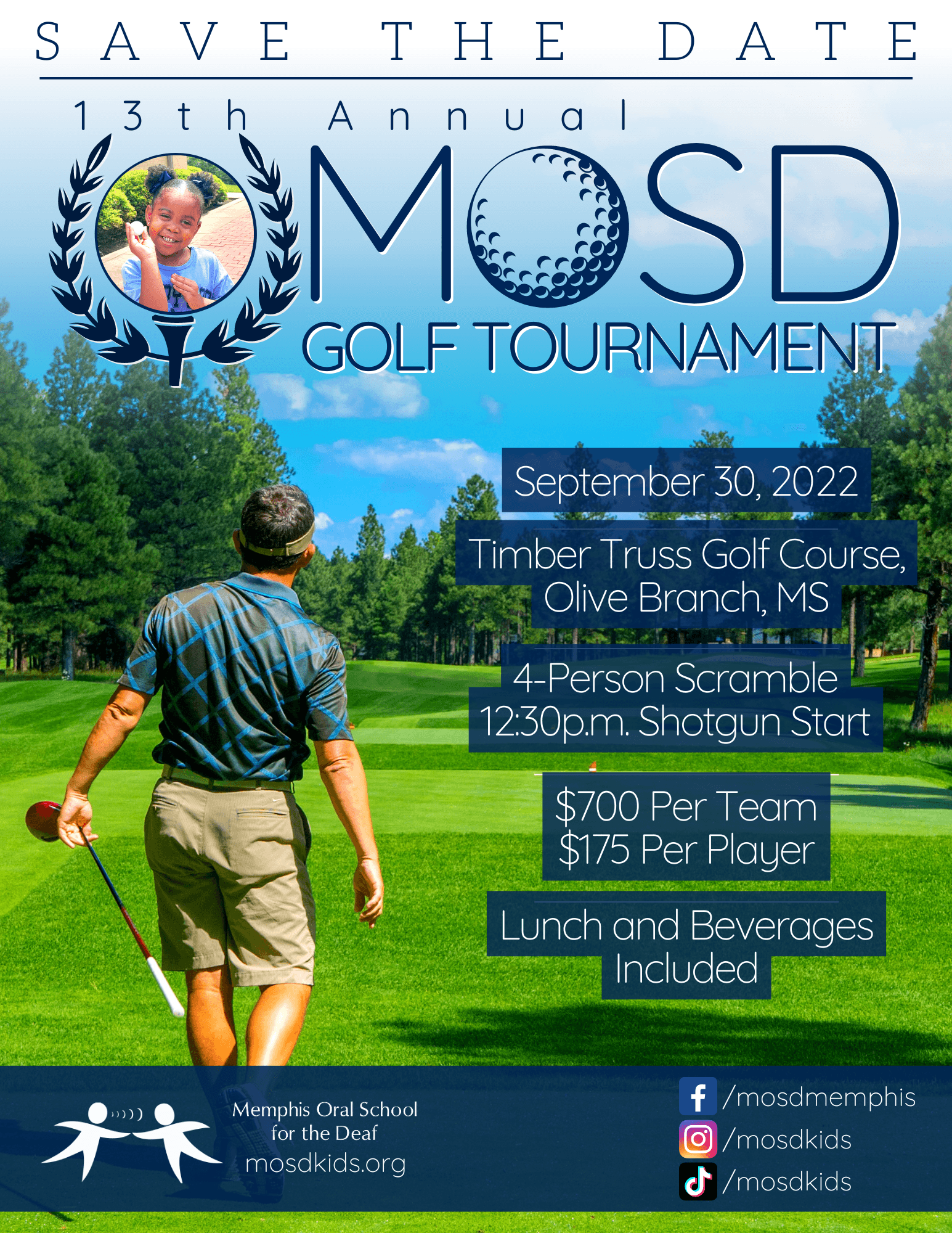 13th Annual MOSD Golf Tournament