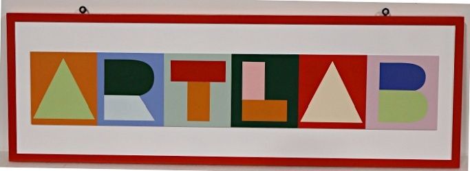 SA28328 - Carved and Sandblasted HDU Sign for "Artlab"