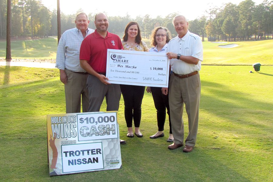 Congratulations to Wes Maczka who made a Hole in One