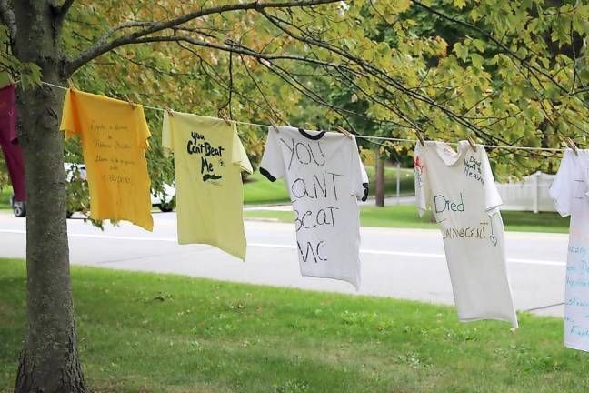 Clothesline Project recognizes Domestic Violence Awareness Month