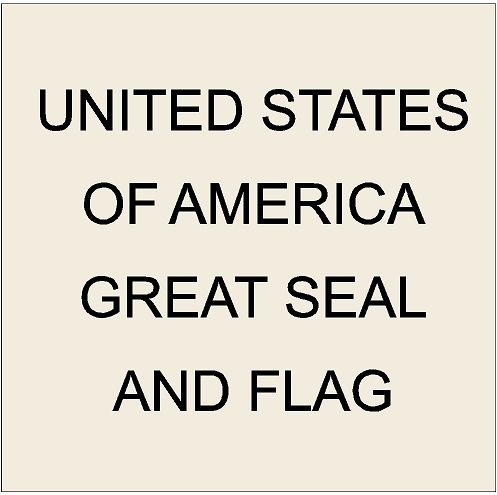 2. U30009 - Great Seal of The United States Carved 3d Wooden Wall Plaques