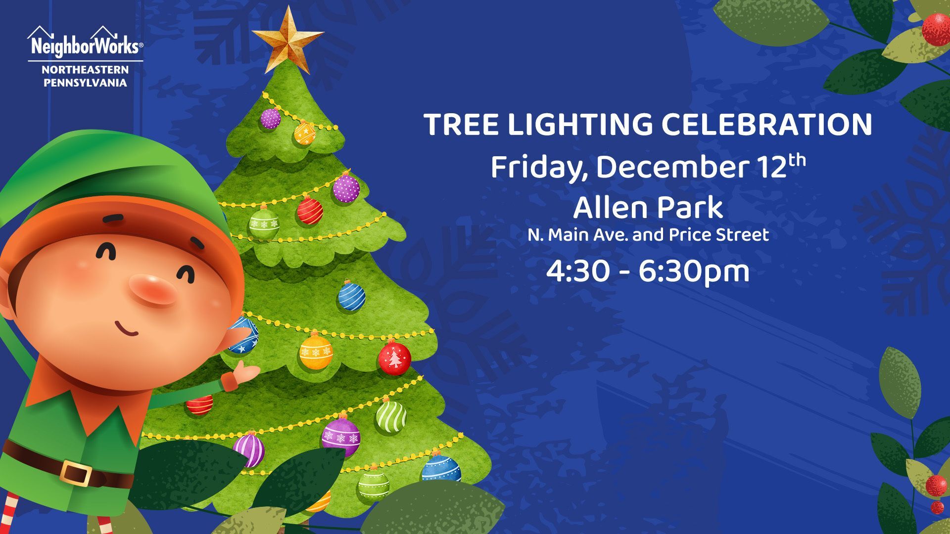 Join us at the West Scranton Tree Lighting!