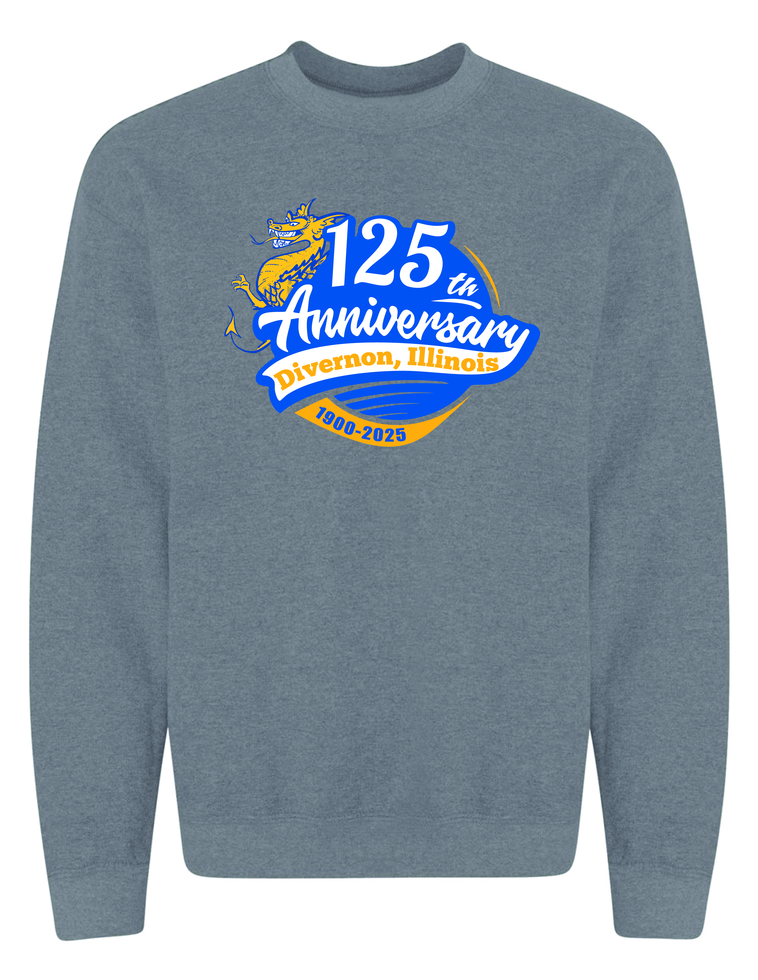 125th ANNIVERSARY CREW NECK SWEATSHIRT