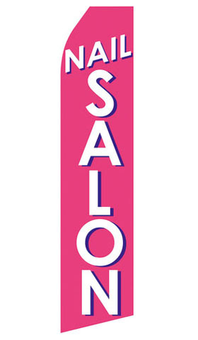 Nail Salon Econo Stock Flag