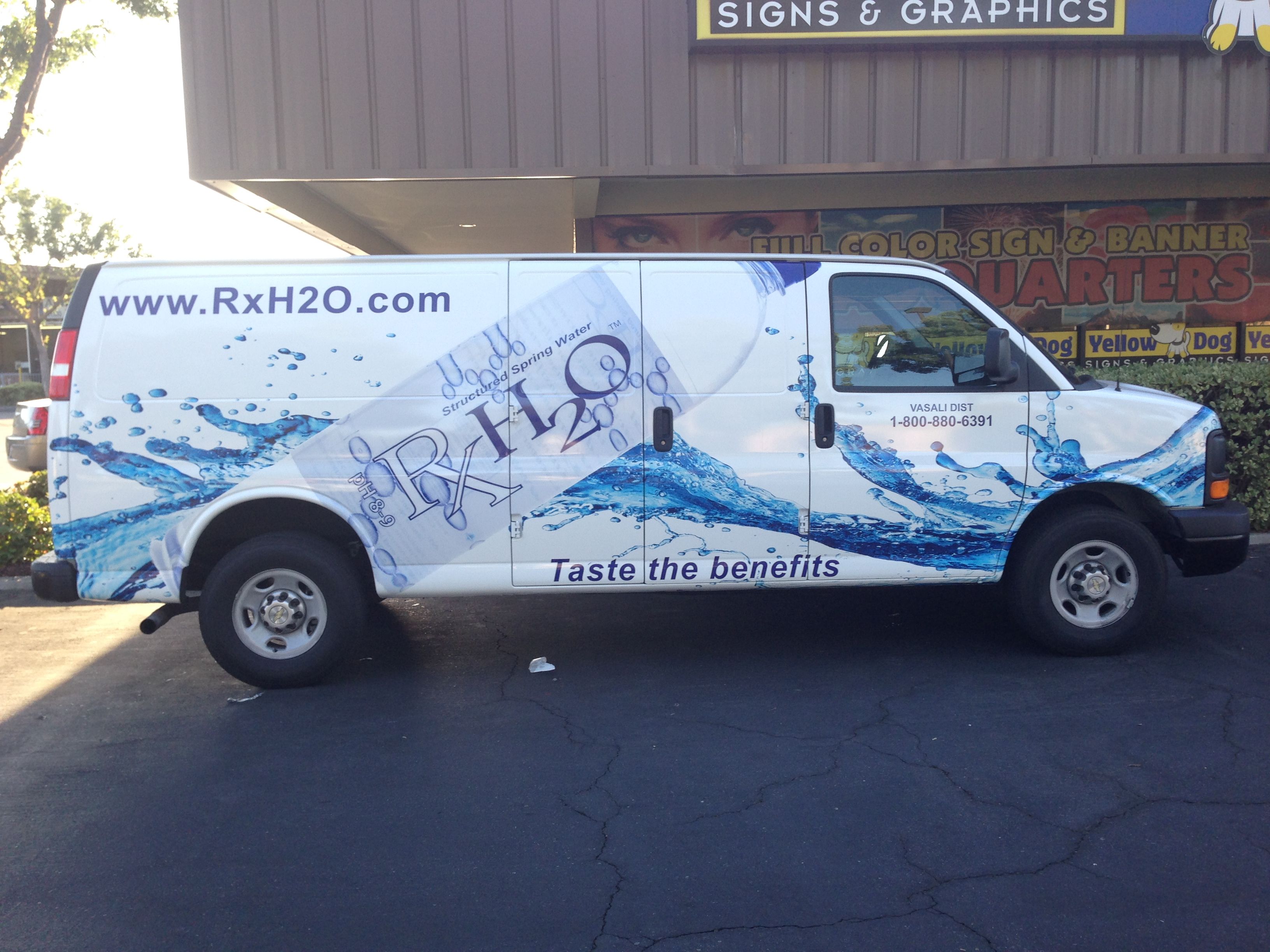 H2O Water Van