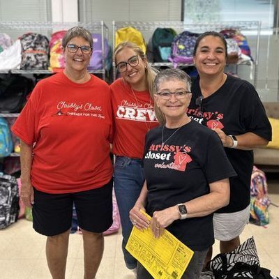 Volunteer at Chrissy's Closet (click HERE for the Sign-up Genius list)