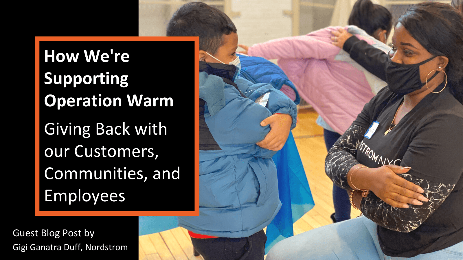 How we’re supporting Operation Warm - Giving Back with our Customers, Communities, and Employees