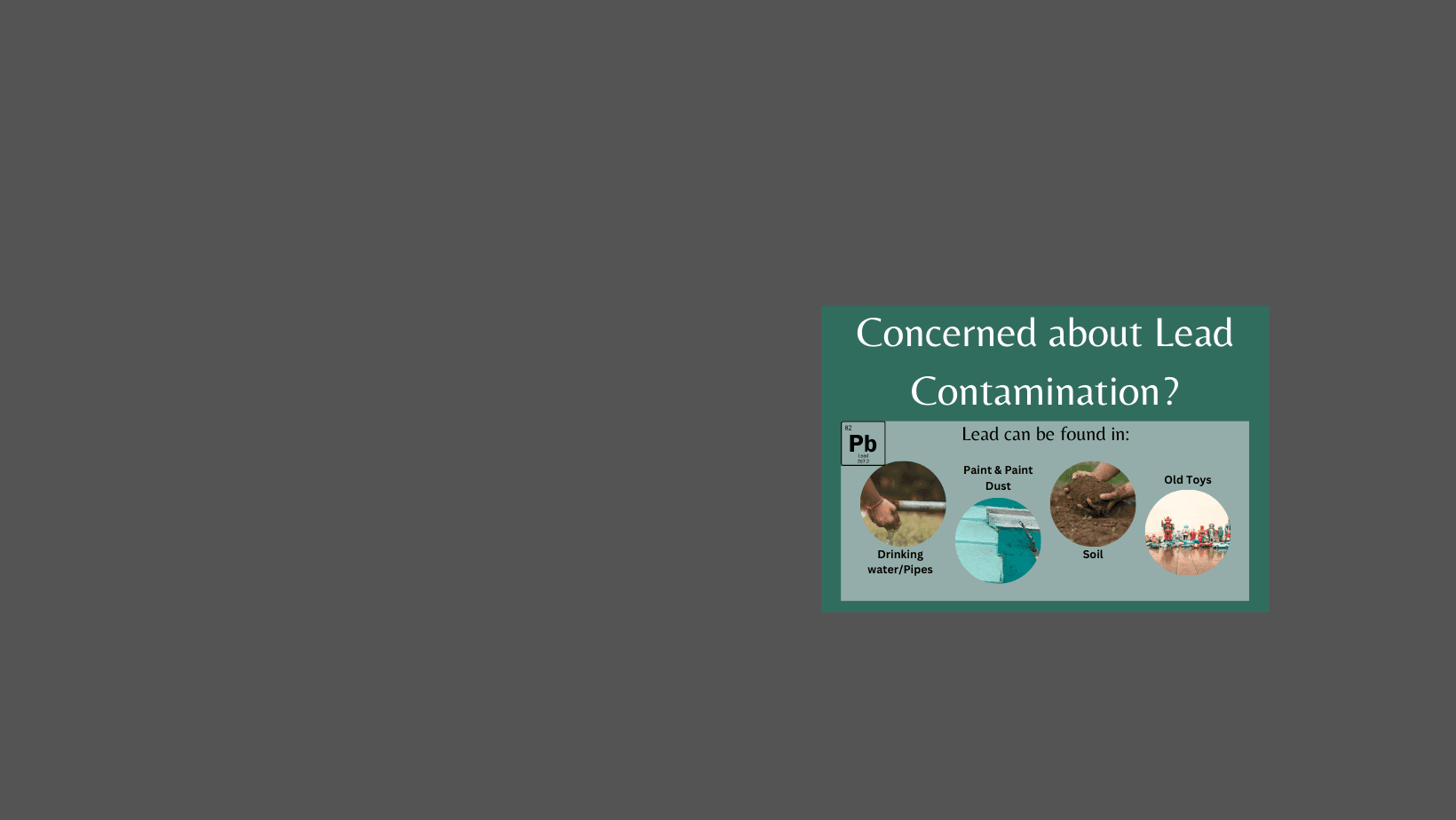Lead Contamination?