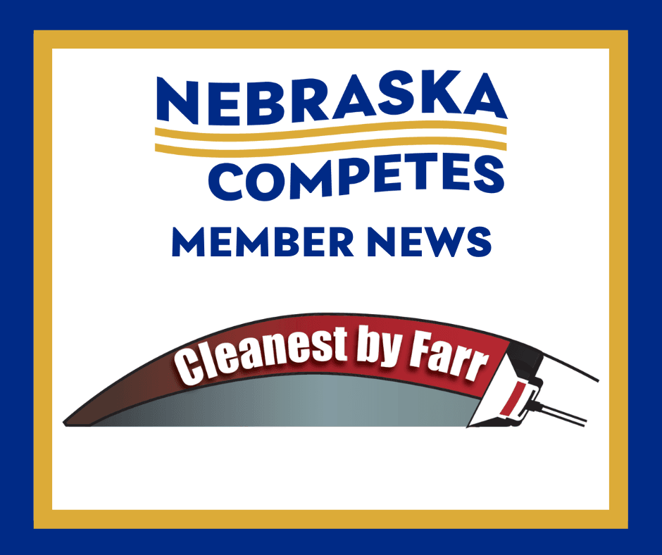 Nebraska Competes Member News: Cleanest by Farr