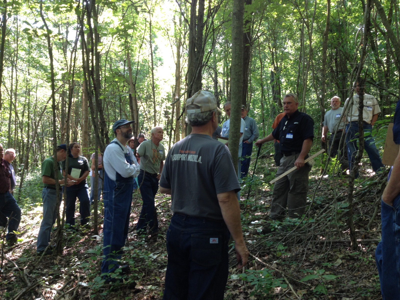 Forestry Field Day with Division of Forestry