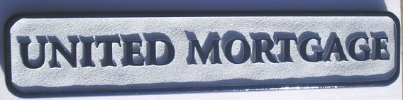 C12230 - Sandblasted United Mortgage Sign
