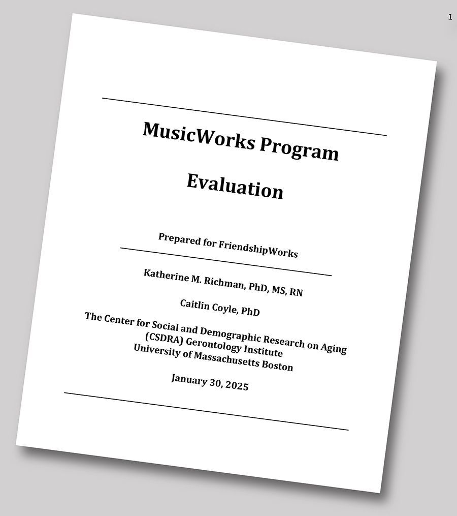 MusicWorks Evaluation done by UMass Boston