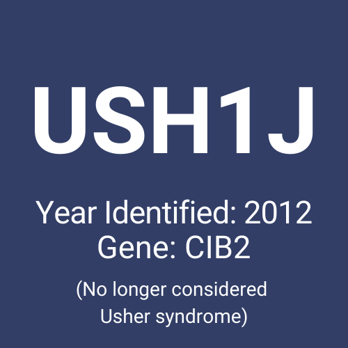 USH1J (Year Identified: 2012 | Gene: ClB2)