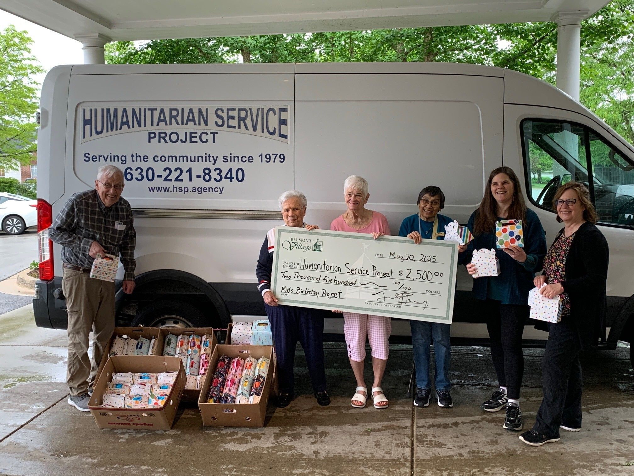 Belmont Village Donation