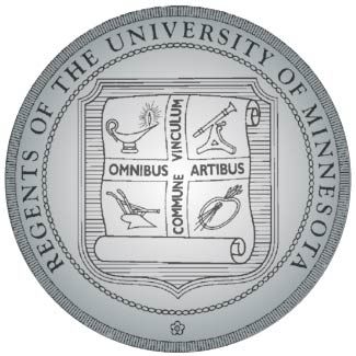 Y34404 - Carved 2.5-D HDU (Raised Outline)  Wall Plaque of the Seal of University of Minnesota