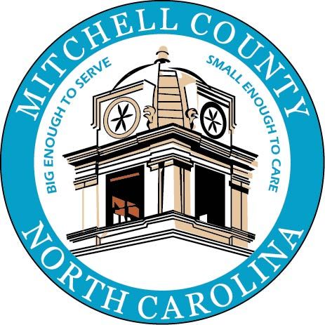 CP-1318 -  Plaque of the Seal of Mitchell County, North Carolina,   Giclee